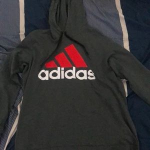 Grey Adidas Hoodie